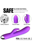 Charger l&#39;image dans la galerie, G Point Dildo Female Rabbit Vibrator Double Vibration Stimulator Silicone Clitoris Vagina Massager