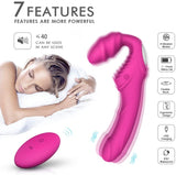 Load image into Gallery viewer, Remote Control Vibrating Strapless Strap On Silicone Dildo Vibrator